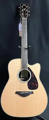 Yamaha FGX830C Dreadnought Cutaway Acoustic-Electric Guitar Natural Finish • $449.95