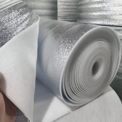 Radiator Reflector Panels Insulation Foil Roll Thermal Insulation Aluminum Foil • £6.95