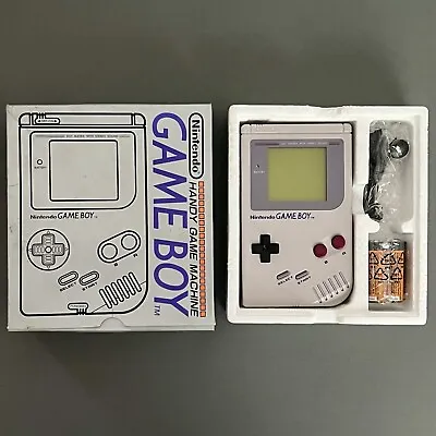 Original Nintendo GameBoy Console DMG-01 CIB Complete In Box Excellent • $199.99