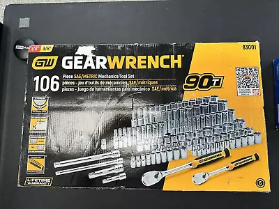 GearWrench 90T 106-Piece Mechanics Tool Set (83001) • $99.99