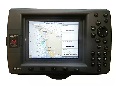 £149 • Buy Garmin GPSMAP 2006C Colour Chartplotter, Radar Screen, Network 