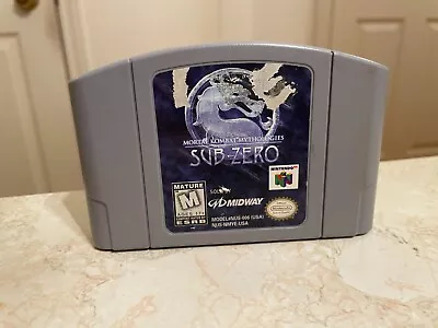 Mortal Kombat Mythologies: Sub-Zero (Nintendo 64 1997) N64 Cart Only TESTED • $20.48