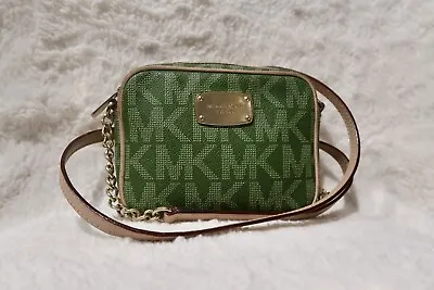 Michael Kors Green Crossbody Bag • $85