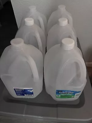 4 Empty Plastic 1 Gallon Milk Jugs Bottles Caps Arts Crafts Gardening • $15.99