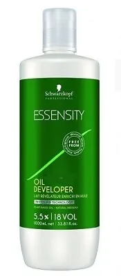 Schwarzkopf Essensity Oil Developer / Activating Lotion 5.5% 18vol 1000ml • £17.99