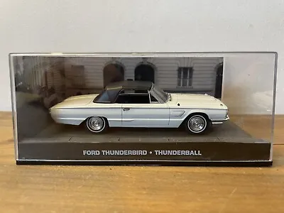 FORD THUNDERBIRD THUNDERBALL #111 007 James Bond Collection DieCast Model • £12.50