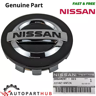 Genuine New Nissan Rogue Altima Sentra Murano Wheel Center Cap 40342-4af2a • $14.95