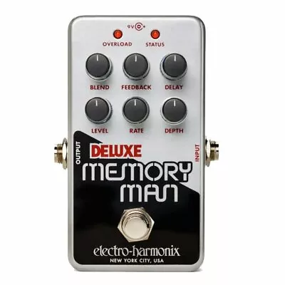 Electro-Harmonix Nano Deluxe Memory Man Analog Delay Chorus Vibrato • $213.30