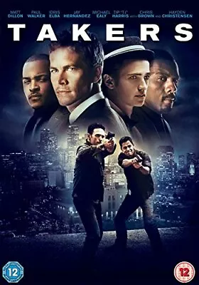 £2.19 • Buy Takers Paul Walker 2011 DVD Top-quality Free UK Shipping