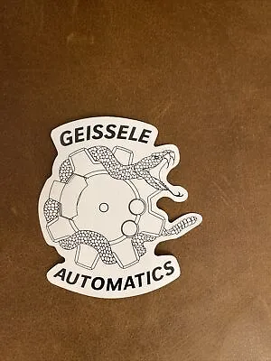 Geissele Automatics Rattlesnake Sticker Decal Shot Show 2024 Snake Bolt • $2.99