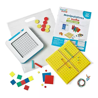 Take Home Math Manipulatives Kit For Kids Grade 6-8 With Algebra Tiles Buil... • $51.99