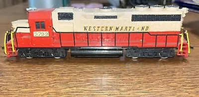 Railroad Train N Scale Locomotive Western Maryland 3799 Not Tested! • $48