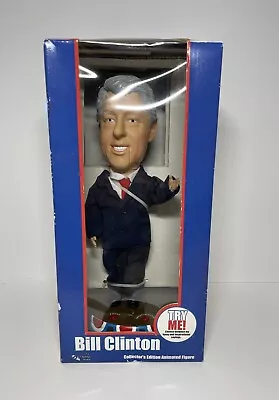 2004 Bill Clinton Talking Gemmy Doll Collector's Edition Animated Figure Vintage • $399