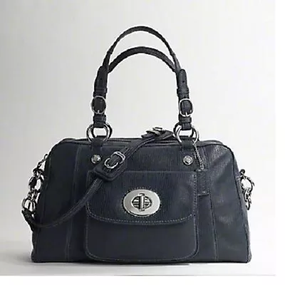 Coach XL Mia Leather Harper Satchel Tote Handbag • $84.99