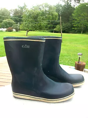 $29.99 • Buy Men's   Gills Coastal Sailing Blue Rubber Boots   Size 13 / Very Nice