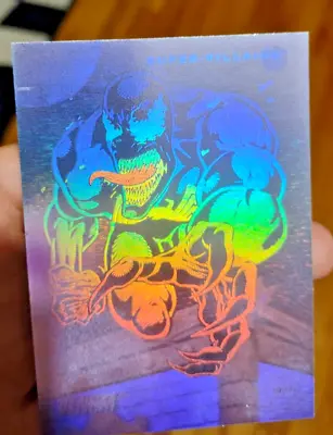 1992 Marvel 3 Promo Hologram Venom Card! Beautiful! • $10