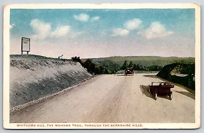 Postcard Whitcomb Hill The Mohawk Trail Through The Berkshire Hills Posted 1917 • $5.90