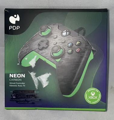 Wired Xbox One & Series X/S Controller - PDP Neon Carbon • £16.99