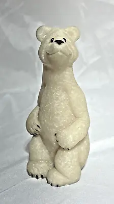 Quarry Critters Poncho Polar Bear Second Nature Design 2000 Figurine Figure • $6