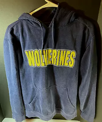 Michigan Wolverines U Of M Hoodie Sweatshirt Pullover Sz. Medium • $5