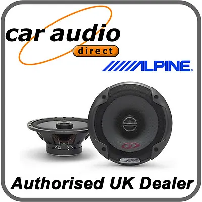 ALPINE SPG-17c2 16.5cm 6.5  240W Car Radio Stereo Audio Speakers Door Shelf New • £56.98