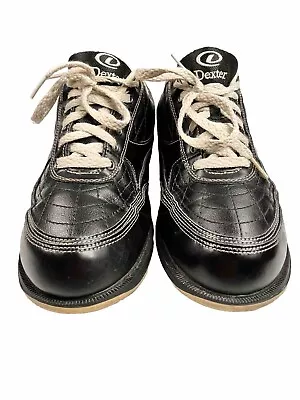 Dexter Turbo 2 B2112-1 Bowling Shoes  Black US 11W EE Mens. Good Condition! • $24.97