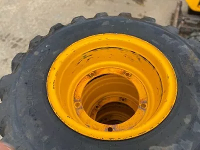 £550 • Buy JCB Sitemaster Wheels & Tyres  12.5 -18   5 Stud