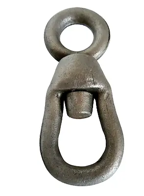 Lifting Shackle Lifting Swivel Eye/Bow Heavy Duty Swivel Eye Hoist Ring Vintage  • £27.50