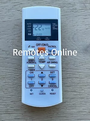 Panasonic Replacement Air Conditioner Remote Control A75C3012 A75C3762 NEW • $19.40