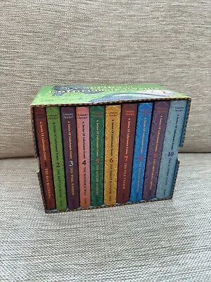 A Series Of Unfortunate Events By Lemony Snicket Box Set Includes Books 1 - 10 • £26.99