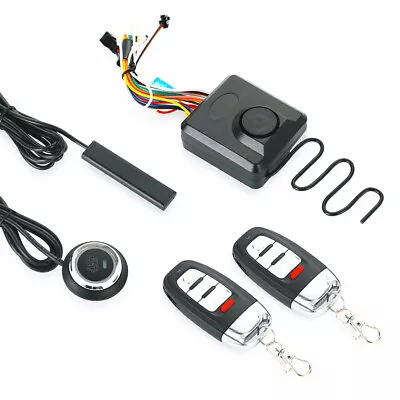 One Key Start Ignition Engine Car Starter Push Button Remote Alarm Safety System • $69.20