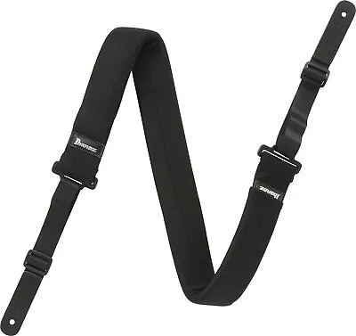 Ibanez Japan Guitar Bass Strap POWERPAD GSF50 Black For Acoustic Electric • $19