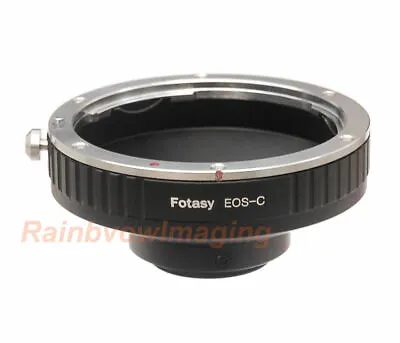 Canon EOS EF EFs Lens To C Mount Film Movie Bolex Video Camera CCTV Adapter Ring • $15.79