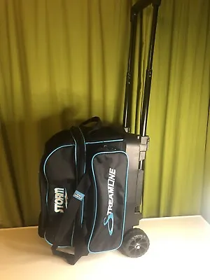 Storm Streamline 2 Ball Roller Barely Used A+++ Condition Bowling Bag • $55