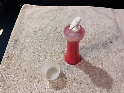 Vintage Tupperware Ketchup Condiment Pump Dispenser W/ Lid 718-11 • $4