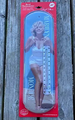 Marilyn Monroe Metal Thermometer Indoor Outdoor Weather Resistant Finish  • $17.95