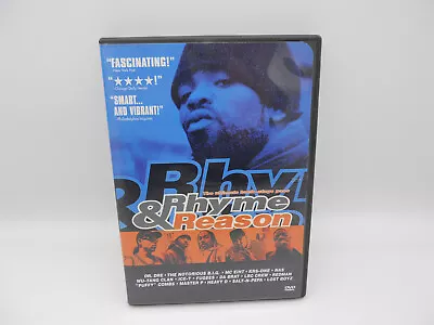 Rhyme & Reason DVD 1997 Rap/Hip-Hop Documentary Dr. Dre/Wu Tang/2pac/Redman/Bigg • $12.95