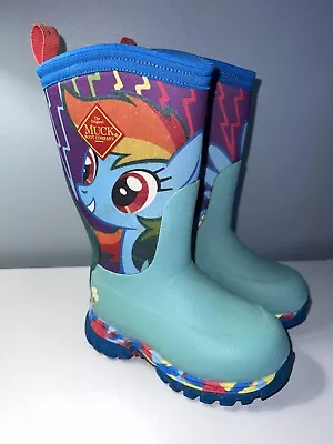 My Little Pony Toddler Girl Muck Boots Infant Size 9 • $27