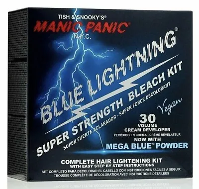 Manic Panic Blue Lightning Bleach Kit 30 Volume FREE SHIPPING • $12