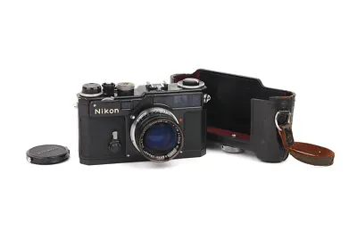 $9880 • Buy @Rare@ Nikon SP Black Paint W/ Nikkor-S·C 50mm F/1.4 All Black Aluminium Lens