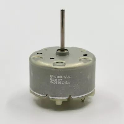 Mabuchi RF-500TB-12560 DC 6V-12V Micro Mini 32mm Round Electric Motor Long Shaft • $4.25