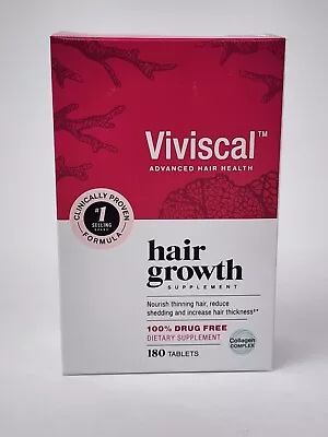 Viviscal Advanced Hair Heath Hair Growth Supplement 180 Tablets Exp 02/2026 • $65.95