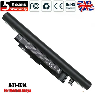 Medion Akoya Battery A41-B34 A32-B34 A31-C15 P6643 P6647 E6239T E6237 E6241 OEM • £24.90