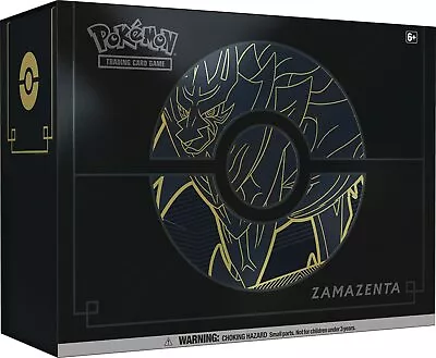 Pokemon TCG Sword & Shield Elite Trainer Box Plus Zamazenta Version • $79.99