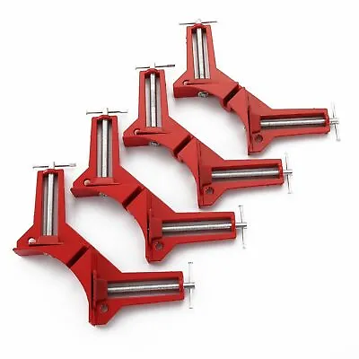 4X Corner Mitre Clamp Set Building Tool DIY AngleDegree Aluminium Alloy Durable • £9.99