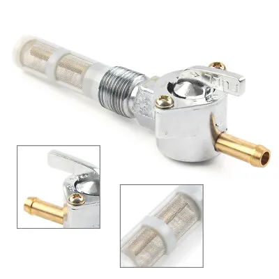 3/8  Fuel Gas Tank Valve  NPT Petcock Fit Harley Davidson Road King Softail Dyna • $21.15