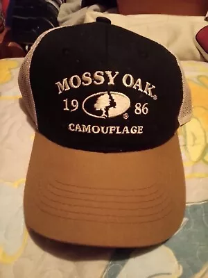 Mossy Oak Est 1986 Adjustable Hat Used • $0.99