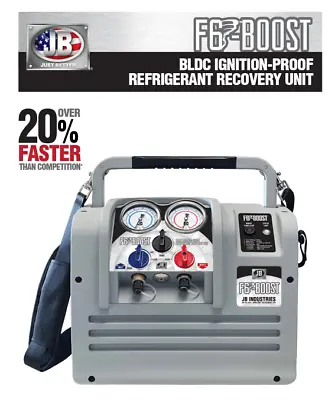 JB Industries F6-BOOST 100-240V Refrigerant Recovery Unitt • $949.99