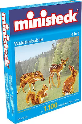 Ministeck Pixel Puzzle (31329): Wild Pets (4in1) 1100 Pieces • $14.95