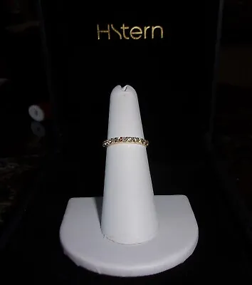 H Stern 18kt YG Diamond Eternity Band Sz 5.25 • $819